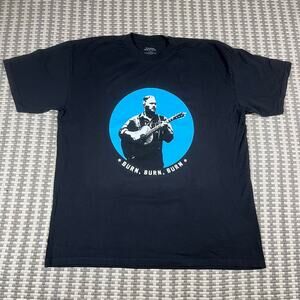 Zach Bryan Shirt Small Burn Burn Burn Tour Official Merch Country Men’s XL New